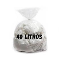 SACO DE LIXO ESPECIAL 40L 45X55CM BAY PLASTIC - Transparente C/ 200un