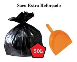 Saco De Lixo Extra Reforçado 50lt - 3 Kg Saco De Lixo Extra Reforçado 50lt - 3 Kg
