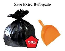 Saco De Lixo Extra Reforçado 50lt - 3 Kg