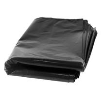 Saco de Lixo Forte Preto 100 Litros 90cm x 90cm 100 Uni - FLORILIX