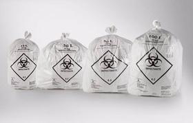 Saco De Lixo Infectante 15 Litros Branco + Barato Saco De Lixo Infectante 15 Litros Branco + Barato