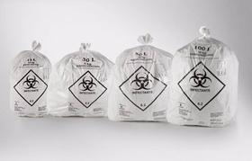 Saco De Lixo Infectante 15 Litros Branco Saco De Lixo Infectante 15 Litros Branco