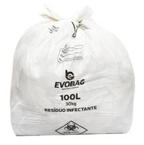 Saco de Lixo Infectante 6 Hospitalar Residuo 100L C/100 un - Evobag
