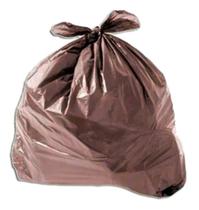 Saco De Lixo Marrom 60l Pacote Com 100