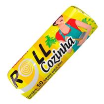 Saco de lixo para cozinha com 50 sacos 34x40 cm