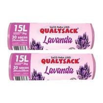 Saco de Lixo Perfumado Lavanda Anti Odores e Insetos TAMANHO:15 LITROS 30 UNIDADES Saco de Lixo Perfumado Lavanda Anti Odores e Insetos TAMANHO:15 LITROS 30 UNIDADES