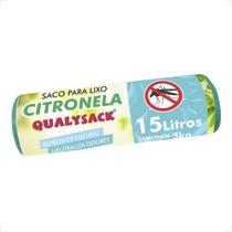 Saco De Lixo Pia e Banheiro com Aroma Citronela 60 Un - 15L Saco De Lixo Pia e Banheiro com Aroma Citronela 60 Un - 15L