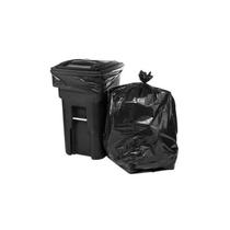 Saco De Lixo Preto, 100 L, 100 Unidades, Reforçado Garantia. Saco De Lixo Preto, 100 L, 100 Unidades, Reforçado Garantia.