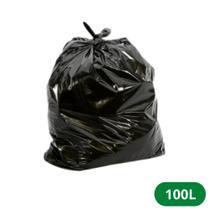 Saco De Lixo Preto 100 Litros Grosso - 1KG Saco De Lixo Preto 100 Litros Grosso - 1KG
