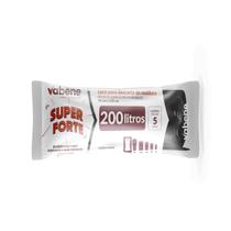 Saco De Lixo Preto 200 Litros Rolo 5 Un Super Reforçado Saco De Lixo Preto 200 Litros Rolo 5 Un Super Reforçado