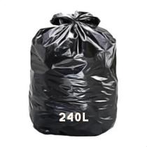 Saco de Lixo Preto 240 Litros com 50 unidades suporta 40 kg Saco de Lixo Preto 240 Litros com 50 unidades suporta 40 kg