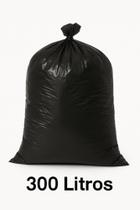 Saco de lixo preto 300 litros com 50 und-micra 0,8 Saco de lixo preto 300 litros com 50 und-micra 0,8