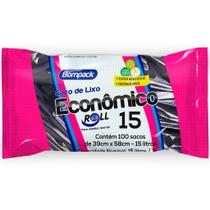 Saco de Lixo Preto Econômico 15lts, 30lts, 50 lts, 100lts
