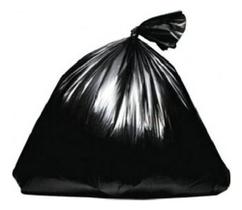 Saco De Lixo Preto Lemeplas 20 Litros Com 100 Unidades