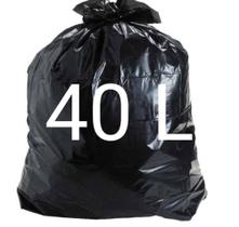 Saco de lixo reforçado 40 litros c/100 unidades