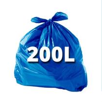 Saco de Lixo Reforçado Azul 200 Litros com 100 unidades Saco de Lixo Reforçado Azul 200 Litros com 100 unidades