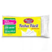 Saco de Lixo Reforçado Fecha Fácil Embalixo 100 Unidades Saco de Lixo Reforçado Fecha Fácil Embalixo 100 Unidades