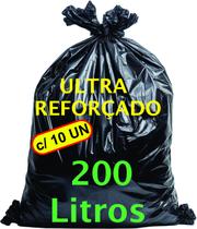 Saco de lixo survey quality alta resistência 200l c/10un Saco de lixo survey quality alta resistência 200l c/10un