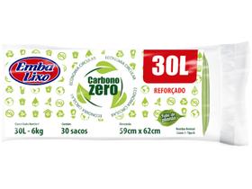 Saco de Lixo Verde 30L Reforçado Embalixo