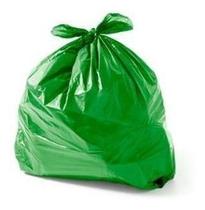 Saco De Lixo Verde 60l Padrão Gigante 100und