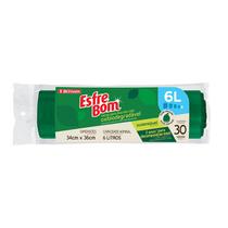 Saco De Lixo Verde Biodegradável 6 Litros BT325 Bettanin - ESFREBOM