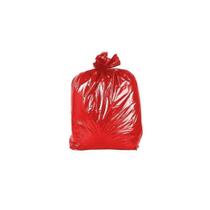 Saco de Lixo Vermelho 40L 100 Unidades para Coleta Seletiva
