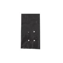 Saco De Muda Plástico Preto 10 X 15 X 05Cm 1.000 Unidades