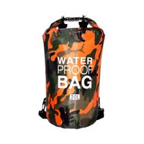 Saco De Natação À Prova d'Água Em PVC Camuflado, Saco Seco Portátil Para Rafting E Mergulho,