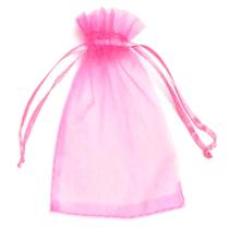 SACO DE ORGANZA - 10X15cm (ROSA PCT COM 50 UNIDADES) PARA LEMBRANCINHAS SACO DE ORGANZA - 10X15cm (ROSA PCT COM 50 UNIDADES) PARA LEMBRANCINHAS