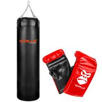 Saco De Pancada 160 Cm + Luva Bate-Saco - Gorilla. Saco De Pancada 160 Cm + Luva Bate-Saco - Gorilla.