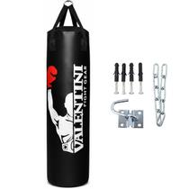 Saco de Pancada 160cm Boxe Muay Thai Valentini Vazio com Suporte de Parede e Kit de Fixação Saco de Pancada 160cm Boxe Muay Thai Valentini Vazio com Suporte de Parede e Kit de Fixação