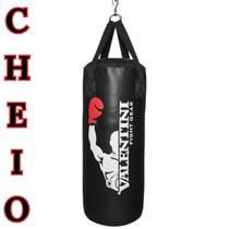 Saco de Pancada 70cm Valentini Cheio Profissional Capota Marítima para Boxe e Karatê Saco de Pancada 70cm Valentini Cheio Profissional Capota Marítima para Boxe e Karatê