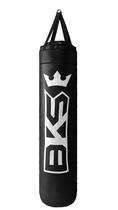 Saco De Pancada Profissional 180cm BKS Clássico Preto Vazio