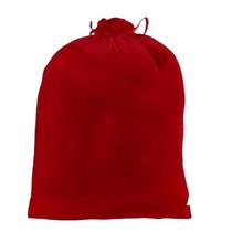 Saco de Papai Noel Grande 70cmx90cm Presentes Natal Veludo Luxo