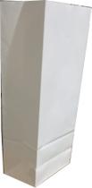 Saco de Papel Branco SOS 12x21x7 cm - 2 kg - 50 unidades