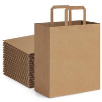 Saco de papel Dream Kraft Brown 10x6,75x12cm com alças 100P