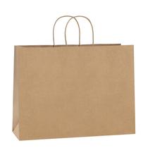 Saco de papel Dream Kraft Paper 16x6x12 polegadas 100 unidades Saco de papel Dream Kraft Paper 16x6x12 polegadas 100 unidades