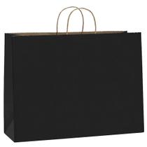 Saco de papel Dream Kraft Paper 16x6x12 polegadas, 100 unidades, preto Saco de papel Dream Kraft Paper 16x6x12 polegadas, 100 unidades, preto