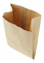 Saco de papel kraft 15 kg p/ paes salgados liso c/ 500 un