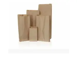 Saco de Papel Kraft 2kg Mix Padaria 500 Un. Papel Resistente, Ideal para Panificadoras e Confeitarias