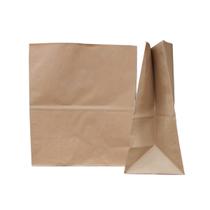 Saco de Papel Kraft Delivery Fast Food M Liso 100 unidades