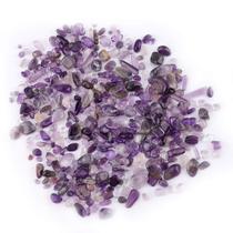 Saco de pedra de cristal TOPINCN Tumbled Crushed Quartz 100g
