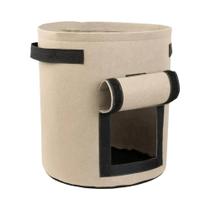 Saco de Plantio de Batata em Feltro - Balde para Cultivo de Mudas de Vegetais