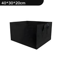 Saco De Plantio De Feltro Multi-tamanho Com Alças, Retangular, Para Hortaliças, Tomate, Batata, Vaso