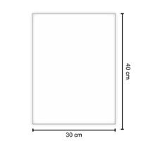 Saco de Plástico 30 x 40cm com 0,06 micras de espessura 1kg