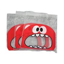 Saco De Plástico Autoadesivo De Desenho Animado Fofo Para Biscoitos E Doces, 100 Peças, Embalagem Saco De Plástico Autoadesivo De Desenho Animado Fofo Para Biscoitos E Doces, 100 Peças, Embalagem