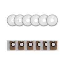 Saco De Pó E Pano De Limpeza Para Xiaomi X20 Plus, X20 Max, X10, Mijia M30S, M40, Dreame L10, L20,