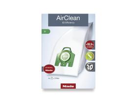 Saco de pó para aspirador Miele AirClean Type U com 4 sacos e 2 filtros