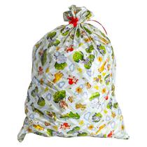 Saco de Presente Estampado Grande Infantil 70 x 50 Com Lacinho