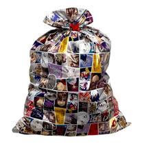Saco de Presente Estampado Grande Infantil 70 x 50 Com Lacinho Saco de Presente Estampado Grande Infantil 70 x 50 Com Lacinho